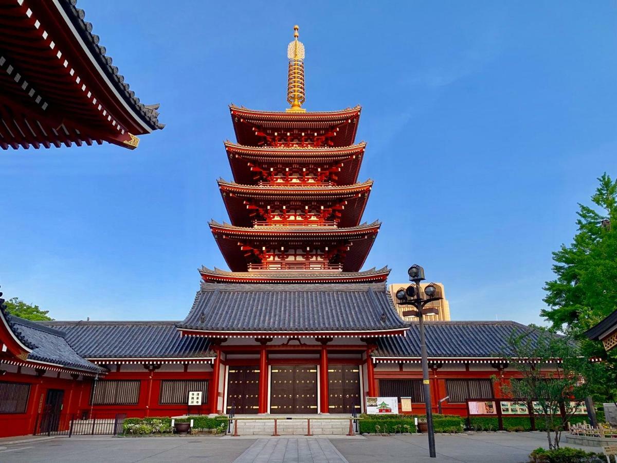 Apa Hotel Asakusa Kaminarimon Tokyo Exterior photo